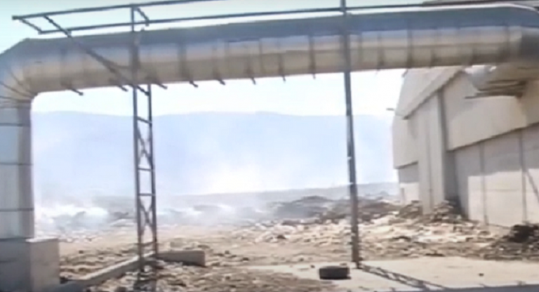 إحراق معمل بر الياس للنفايات.. والسبب؟