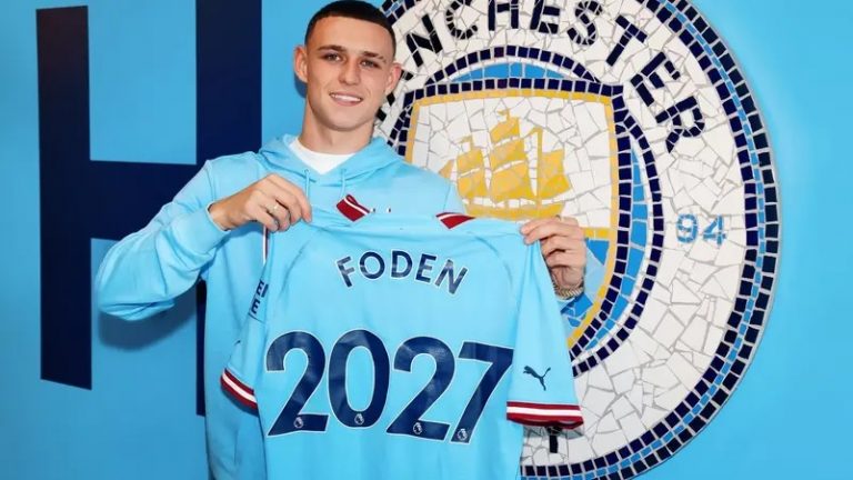 فودين يمدد عقده مع السيتي حتى عام 2027