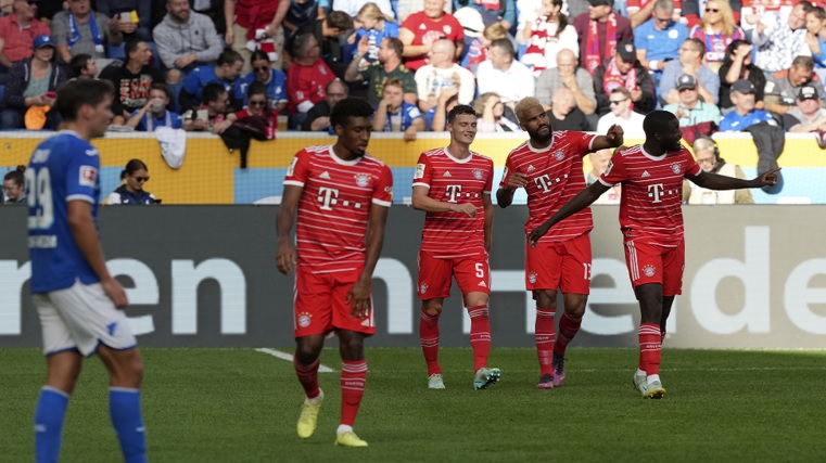 بايرن ميونخ يهزم هوفنهايم ويواصل مطاردة يونيون برلين