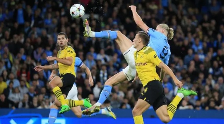 غوارديولا: هالاند تخلص من الإصابة بفضل العلاج الطبيعي