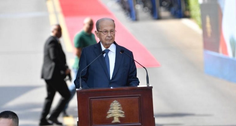 عون: لبنان أصغر من أن يُقسّم