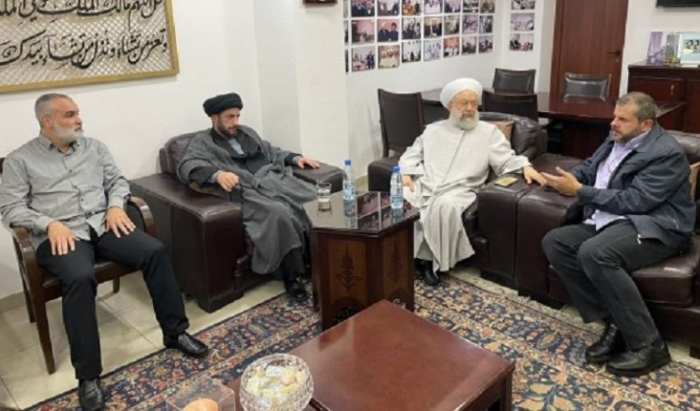 علماء صيدا و”الحزب”: تعزيز المقاومة ومواجهة “إسرائيل”