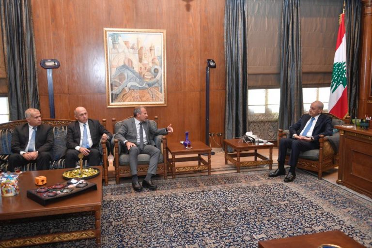 باسيل من عين التينة: لا يمكن أن ننتخب رئيس دون حوار