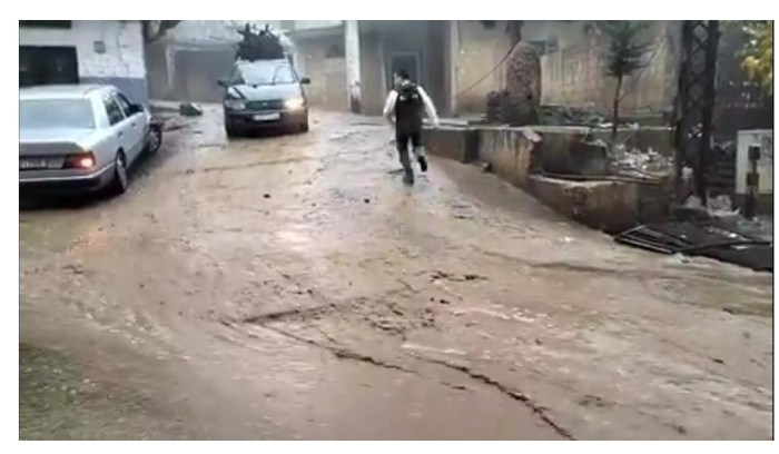 أمطار غزيرة وسيول في قرى الضنية الجردية والوسطى