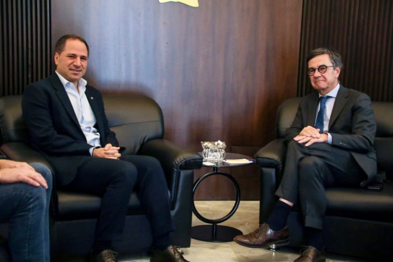 الجميل يلتقي سفير بلجيكا للبحث في سبل مساعدة لبنان