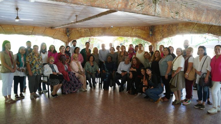 مجلس الإدارة للمجلس الدولي للمرأة يزور “عامل” في الخيام