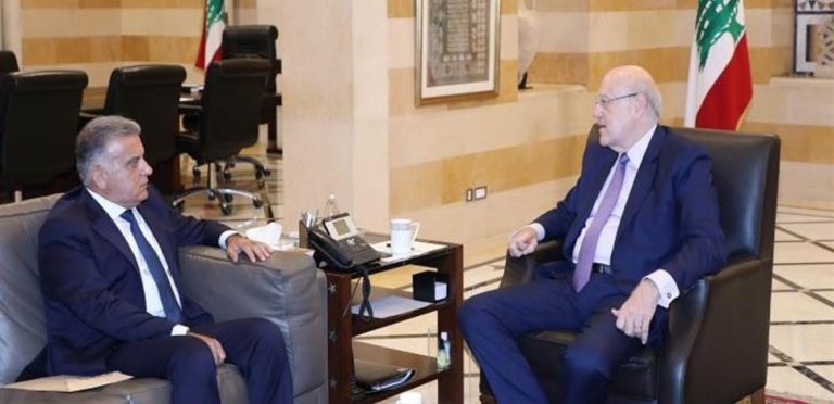 ميقاتي يلتقي اللواء ابراهيم