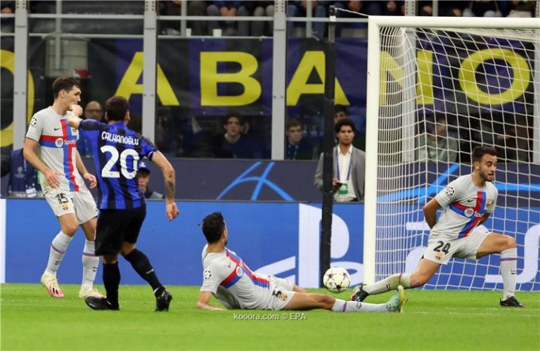 دوري ابطال اوروبا: الأنتر يفاجئ برشلونة ومهرجان لنابولي
