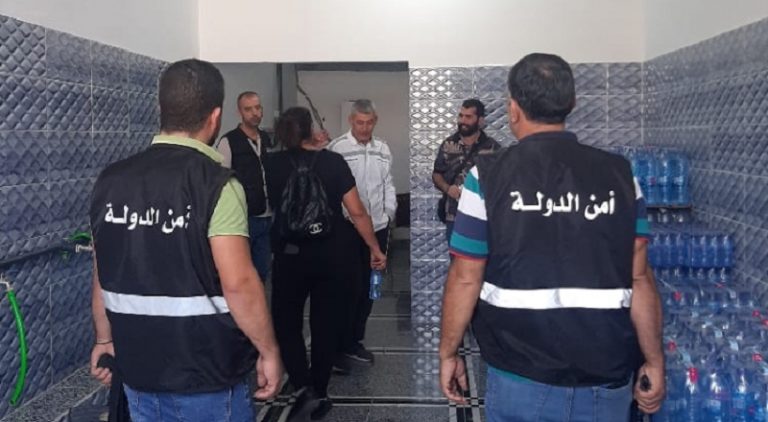 جولة لـ”أمن الدولة” على معامل المياه في الشمال