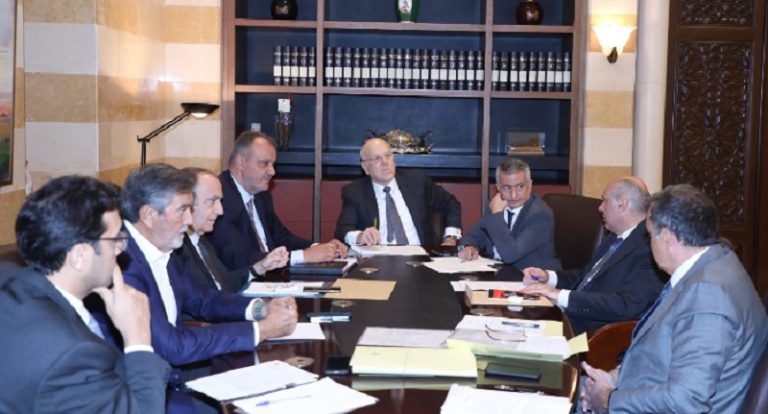 ميقاتي بحث ملفي الكهرباء وموقوفي المرفأ