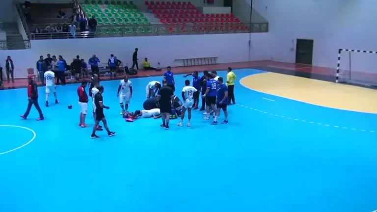 وفاة لاعب كرة يد اردني اثناء مباراة لفريقه