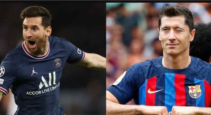 ليفاندوفسكي :اللعب الى جانب ميسي حلم لاي مهاجم
