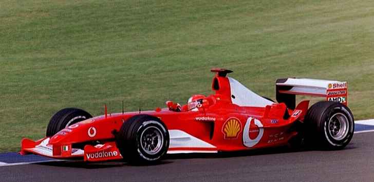 بيع سيارة شوماخر بسعر خيالي