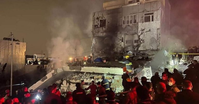 بالفيديو والصور: دمار نتيجة انفجار السليمانية.. وأطفال تحت الأنقاض