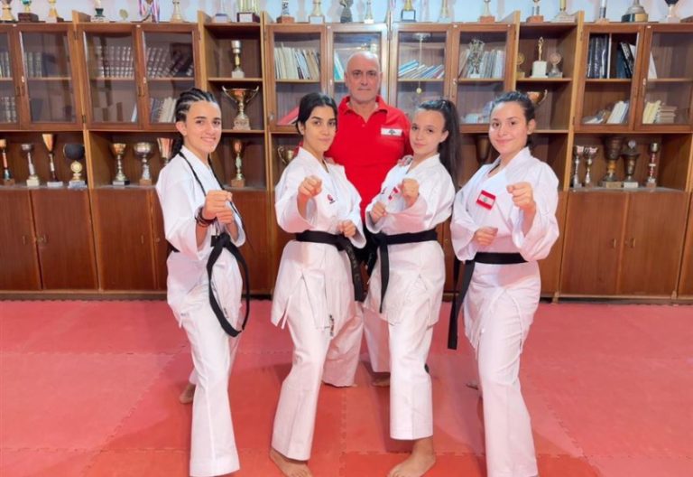 “فتيات لبنان” إلى بطولة غرب آسيا للكاراتيه
