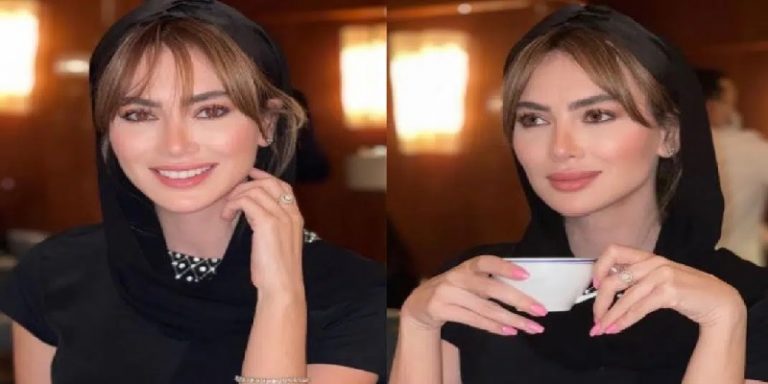 بالصور والفيديو: ستيفاني صليبا بحجاب في السعودية وفستان سهرة في دبي!