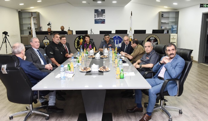 عثمان زار والسفيرة الفرنسية فرع الحماية والتدخل في شعبة المعلومات