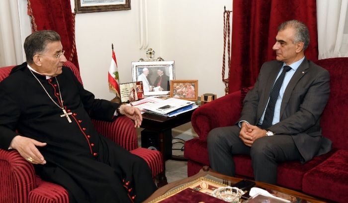 الصايغ من بكركي: على الدول المهتمة لأمر لبنان البحث عن طريقة لخلاصه