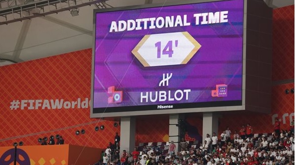 الوقت بدل الضائع ظاهرة نادرة تقتحم مونديال 2022