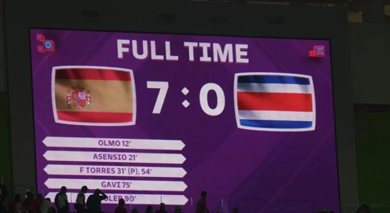 بعد سباعية إسبانيا.. ما “أثقل” هزائم المونديال؟