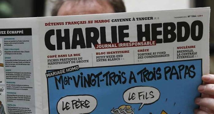 البابا يتّهم “الشيشان” و”البورياتيين” بـ”القسوة” في الحرب.. و”شارلي إبدو” تسخر من الكنيسة!