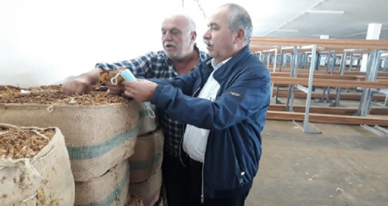 الريجي تتسلم محصول التبغ من المزارعين في الجنوب