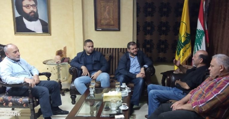 “الحزب” بحث دعم الفلسطينيين مع الجبهة الشعبية في صيدا