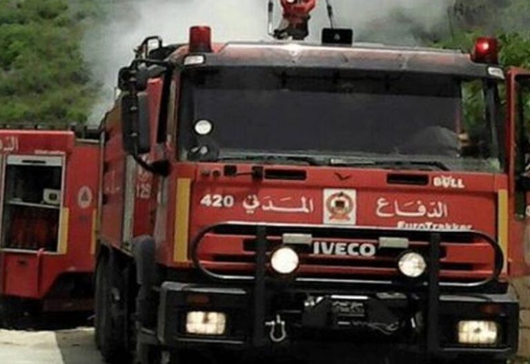 الدفاع المدني للسائقين: للحذر أثناء سلوك هذا الطريق