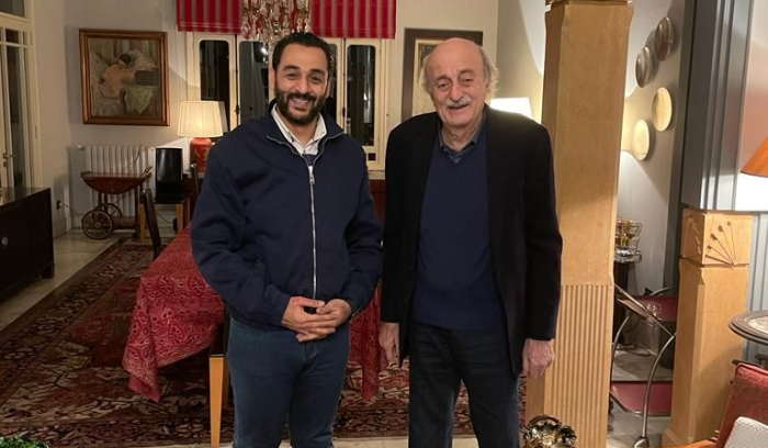 جنبلاط عرض الاوضاع الاقتصادية مع أبو حيدر