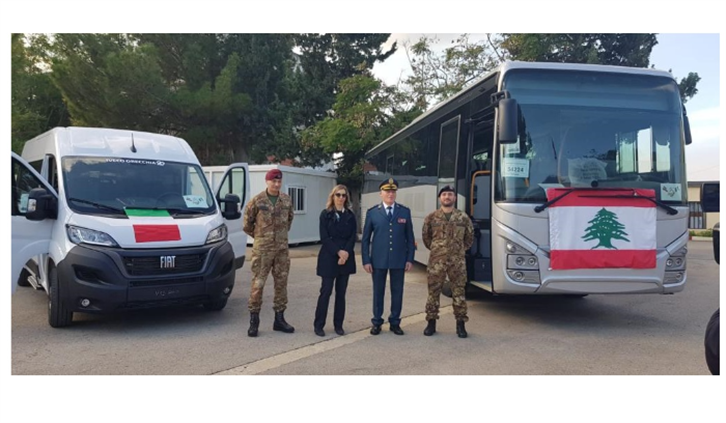 الجيش يتسلم الدفعة الأخيرة من الهبة الايطالية