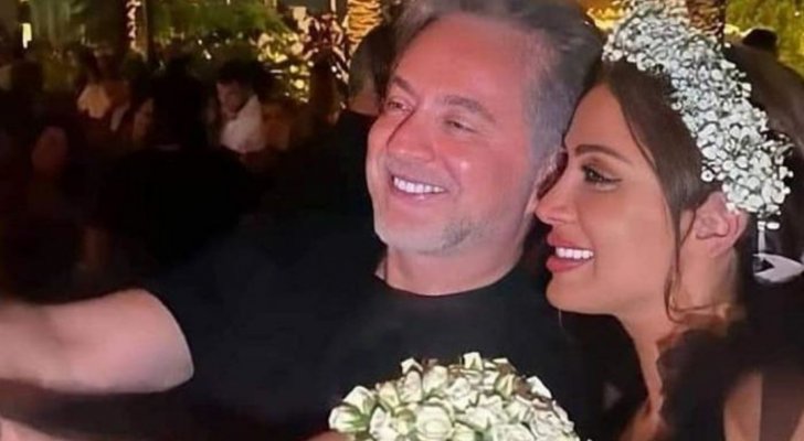 بعدما تزوج مدنياً وبسرية تامة في قبرص.. الصورة الأولى لمروان خوري وعروسه