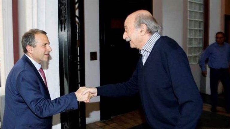 وليد جنبلاط جبران باسيل