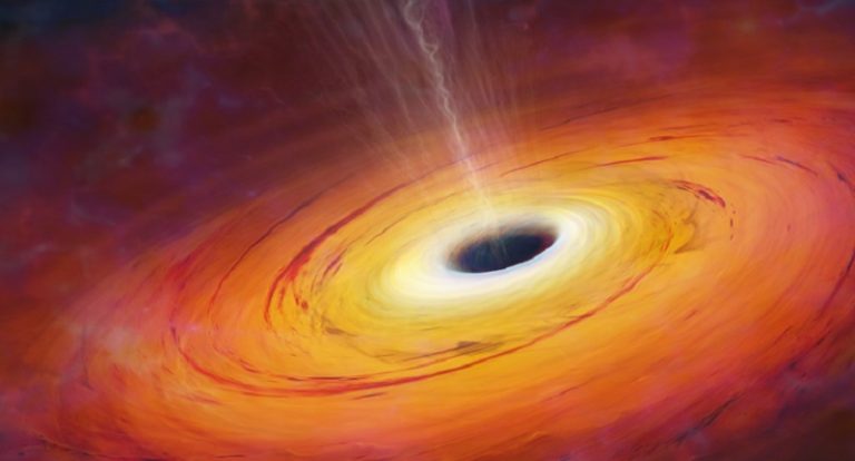 فيديو غريب.. ثقب أسود يلتهم نجماً بالفضاء