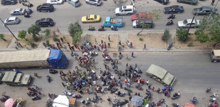 صدم عسكري على أوتوستراد التبانة أدى الى وفاته