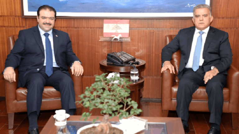 إبراهيم يبحث والقائم بأعمال السفارة العراقية سبل تعزيز العلاقات