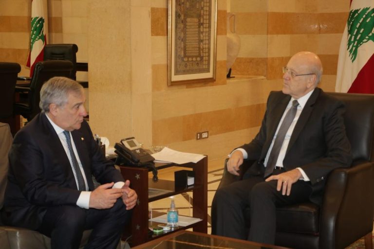 ميقاتي يلتقي وزير خارجية ايطاليا