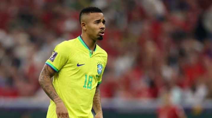 ضربة قوية للارسنال.. غياب طويل لغابرييل خيسوس