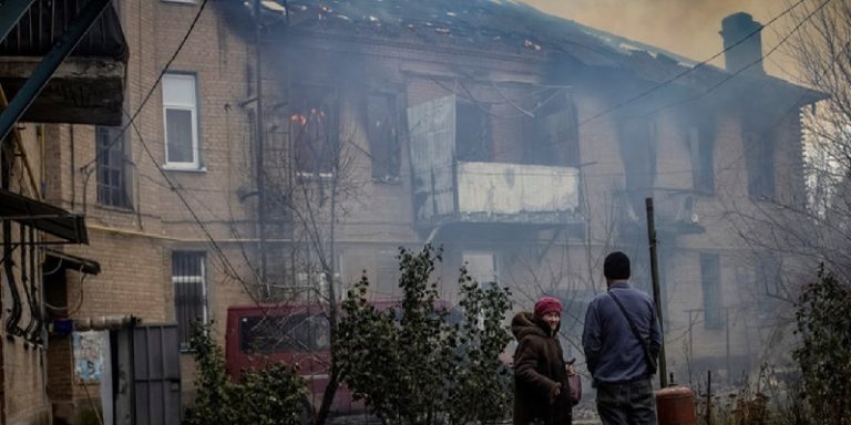 هجمات روسية تعطل الكهرباء في أوكرانيا… ورصد مسيرات إيرانية