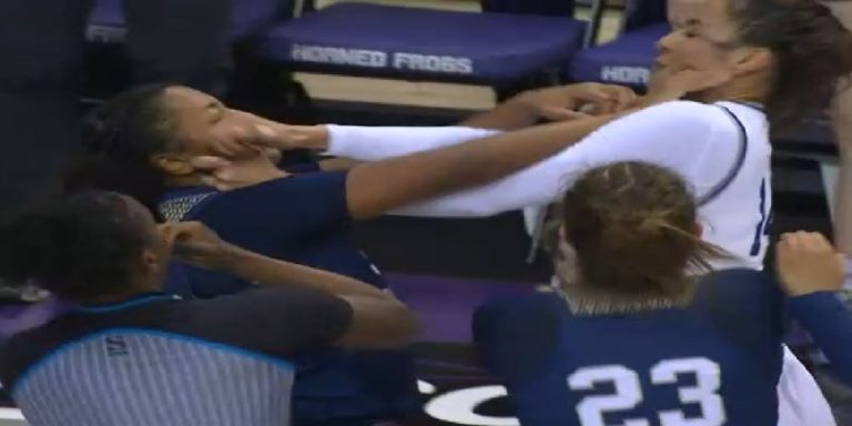 “شد شعر وشتائم”..  مباراة في كرة السلة تتحول الى شجار وملاكمة(فيديو)