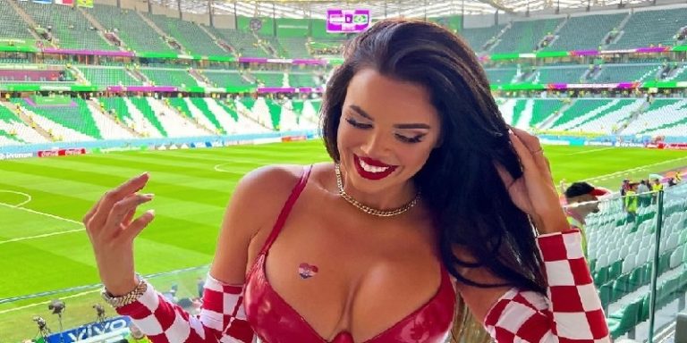 بسبب “ثيابها الفاضحة”.. ملكة جمال كرواتيا ممنوعة من حضور المباراة!(صور)