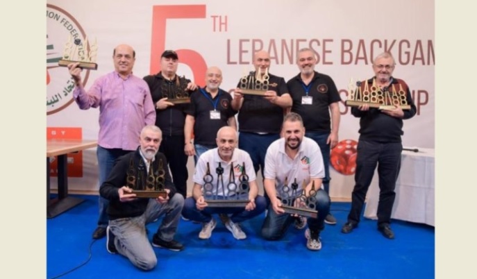 طوني برنابا بطل لبنان في “الباك غامون” للعام 2022
