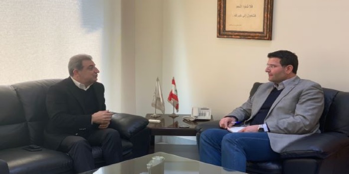 ملفات تنموية بين وزير الزراعة وأبو فاعور