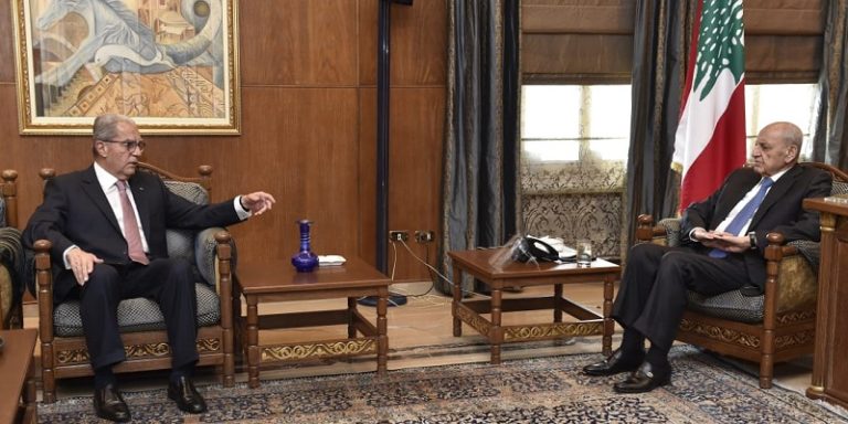 الخازن من عين التينة: لتحمل المسؤوليات الوطنية