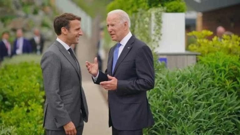 ماكرون من واشنطن: على فرنسا وأميركا أن يكونا شريكي سلاح