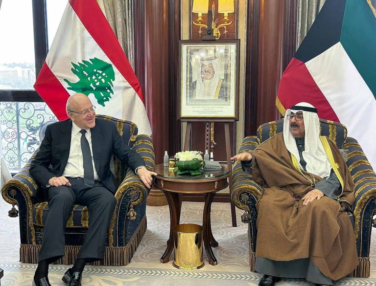ميقاتي يلتقي ولي عهد الكويت