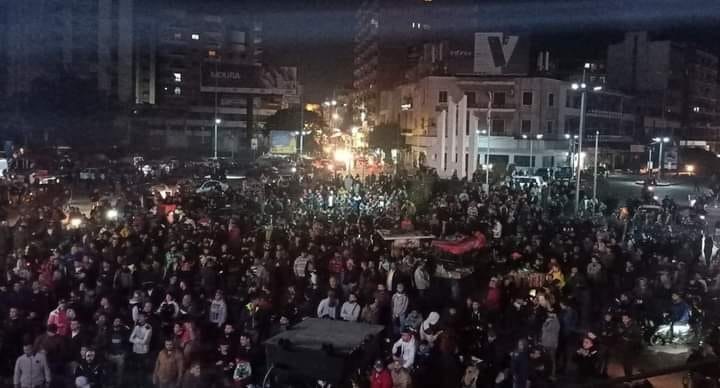 بالفيديو: احتفالات في لبنان بفوز المغرب