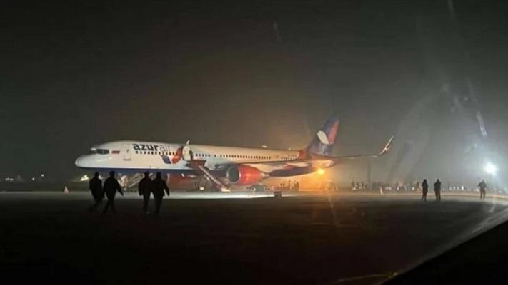 هبوط طائرة روسية في الهند بعد إنذار بوجود قنبلة على متنها