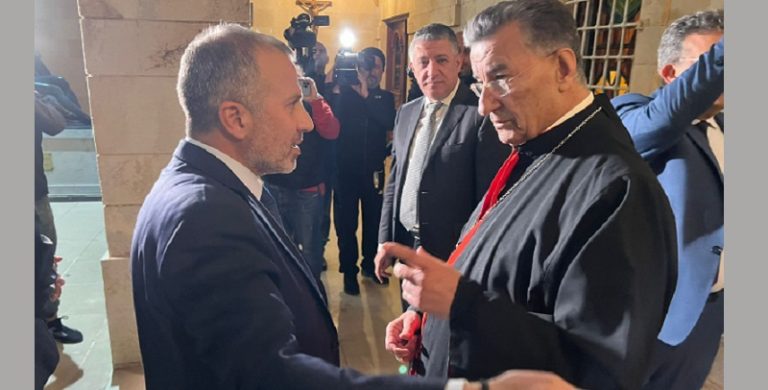 خلوة بين الراعي وباسيل