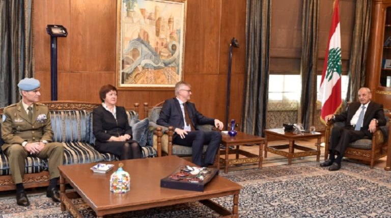 بري يشدد على دور “اليونيفيل” برصد خروق العدو