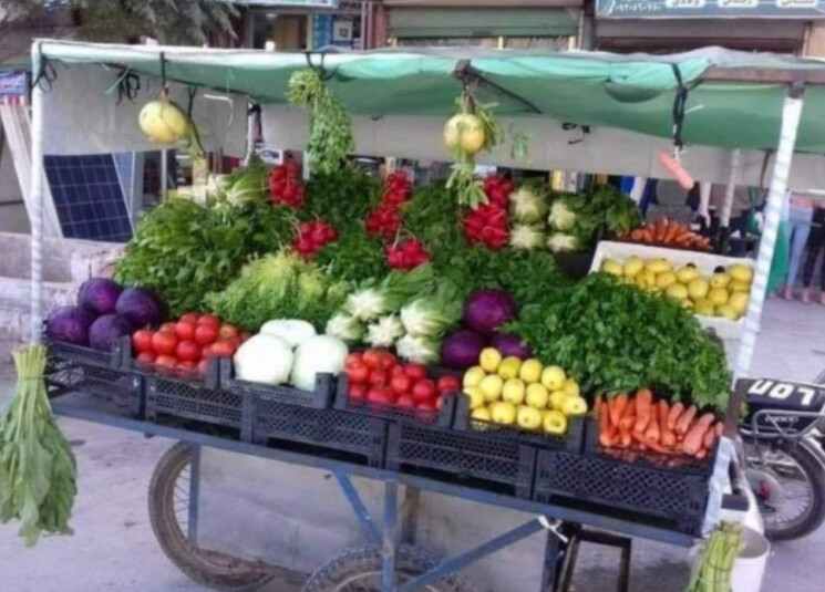 مروج مخدرات على “عربة خضار” في قبضة قوى الأمن